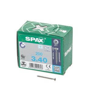 Spax pk pozi rvs 3,0x40(200)