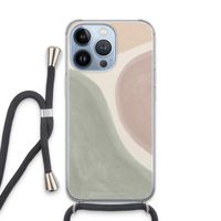 Geo #6: iPhone 13 Pro Transparant Hoesje met koord
