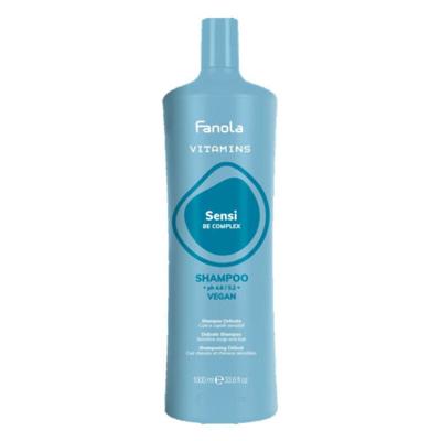 Fanola Vitamins Sensi Shampoo 1000ml | Voor Gevoelige Hoofdhuid Fanola Vitamins Sensi Shampoo 1000ml | Voor Gevoelige Hoofdhuid