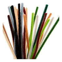 Creativ Company Chenille 6mm x 30cm naturel - 25st.