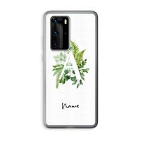 Green Brush: Huawei P40 Pro Transparant Hoesje