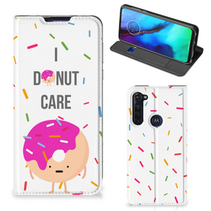 Motorola Moto G Pro Flip Style Cover Donut Roze