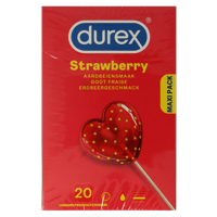 Condooms sexy strawberry 20 Stuks