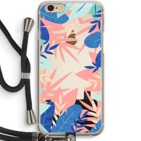 Tropisch: iPhone 6 / 6S Transparant Hoesje met koord
