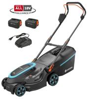 Gardena Accugrasmaaier powermax 3736v p4a set