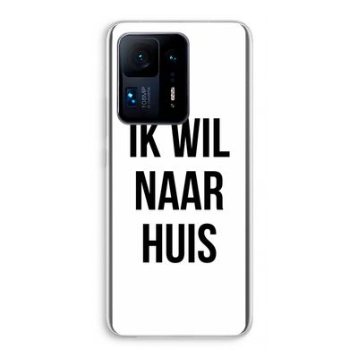 Ik wil naar huis: Xiaomi Mi Mix 4 Transparant Hoesje