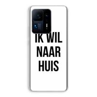 Ik wil naar huis: Xiaomi Mi Mix 4 Transparant Hoesje