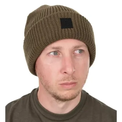 Fox Fox Olive Merino Blend Beanie
