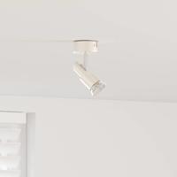 VidaXL Plafondspot met schijnwerpers nikkel 8 x 8 x 10,5 cm staal