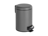 Wenko Prullenbak Leman 3 L (Grijs)