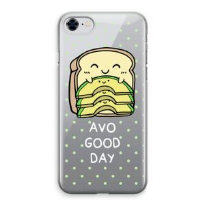 Avo Good Day: iPhone 8 Transparant Hoesje
