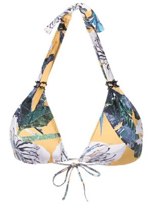 Clube Bossa haut de bikini à fleurs - Bleu