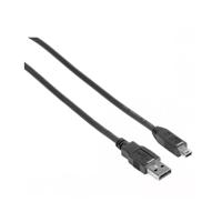 Hama USB A-Mini USB B Kabel 180 cm Zwart
