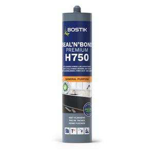 Bostik H750 Seal&apos;N&apos;Bond Premium zwart 290ml - 30614702