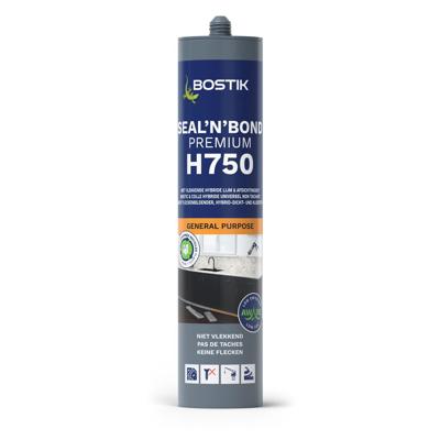 Bostik H750 Seal&apos;N&apos;Bond Premium zwart 290ml - 30614702