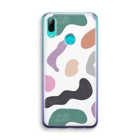 Memphis Shapes: Huawei P Smart (2019) Transparant Hoesje Memphis Shapes: Huawei P Smart (2019) Transparant Hoesje