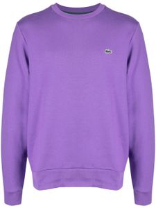 Lacoste sweat à patch logo - Violet