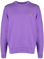 Lacoste sweat à patch logo - Violet - thumbnail