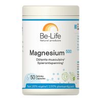 Be-Life Magnesium 500 50 Capsules