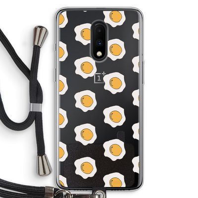 Bacon to my eggs #1: OnePlus 7 Transparant Hoesje met koord