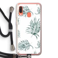 Simple leaves: Samsung Galaxy A20e Transparant Hoesje met koord