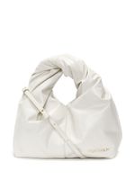 JW Anderson mini sac à bandoulière Twister en cuir - Blanc - thumbnail