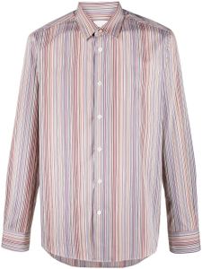 Paul Smith chemise rayée à col pointu - Tons neutres