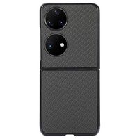 Huawei P50 Pocket Slim Cover - Carbon Fiber - Zwart - thumbnail