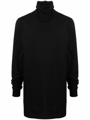 Rick Owens sweat à col roulé - Noir