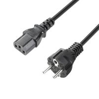 Adam Hall 4 STAR PKD 0050 eurokabel C13-Schuko 3 mm x 1,5 mm 0,5 m