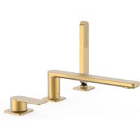 Badrand kraan Tres Loft | Inbouw | Mengkraan | 2-weg | Rond | 24k Goud mat