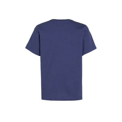 CALVIN KLEIN JEANS T-shirt van biologisch katoen blauw CALVIN KLEIN JEANS T-shirt van biologisch katoen blauw