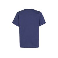 CALVIN KLEIN JEANS T-shirt van biologisch katoen blauw - thumbnail