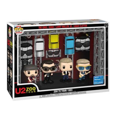 Funko Pop! Moment Deluxe: U2's Zoo TV Tour 1993 (2022 Gelimiteerde Editie Walmart Exclusief) - BESCHADIGDE DOOS Funko Pop! Moment Deluxe: U2's Zoo TV Tour 1993 (2022 Gelimiteerde Editie Walmart Exclusief) - BESCHADIGDE DOOS