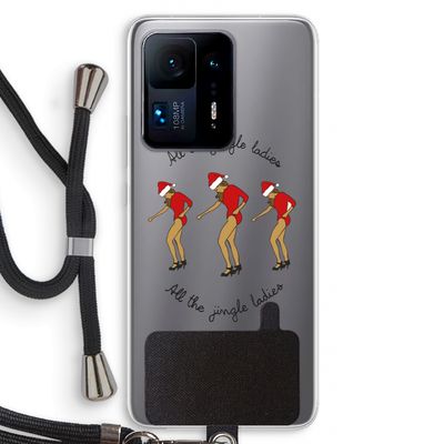 Jingle Ladies: Xiaomi Mi Mix 4 Transparant Hoesje met koord