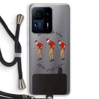 Jingle Ladies: Xiaomi Mi Mix 4 Transparant Hoesje met koord