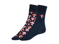 2 paar sokken (Marineblauw, 43-46)