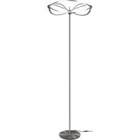 LED Vloerlamp 31W Dimbaar Rond Mat Nikkel Aluminium 3000K