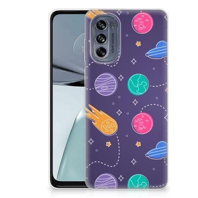 Motorola Moto G62 5G | Sillicone Back Cover | Space