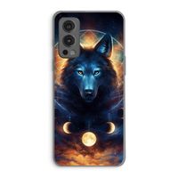 Wolf Dreamcatcher: OnePlus Nord 2 5G Transparant Hoesje Wolf Dreamcatcher: OnePlus Nord 2 5G Transparant Hoesje