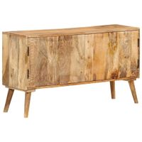 Dressoir 110x30x60 cm massief mangohout - thumbnail