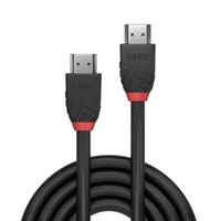 LINDY 36771 HDMI-kabel HDMI Aansluitkabel HDMI-A-stekker 1.00 m Zwart 8K UHD - thumbnail