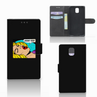 Samsung Galaxy Note 3 Wallet Case met Pasjes Popart Oh Yes - thumbnail