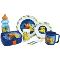 Disney The Lion King Serviesset - FUN HOUSE - 006360 - Glas, Diep Bord, Vlak Bord, Mok, Fles, Bestek Snackbox