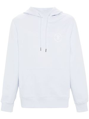 Daily Paper hoodie en coton à imprimé - Bleu