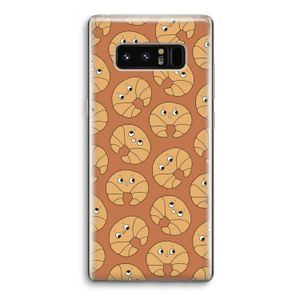 Croissant: Samsung Galaxy Note 8 Transparant Hoesje