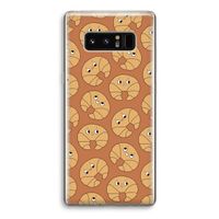 Croissant: Samsung Galaxy Note 8 Transparant Hoesje