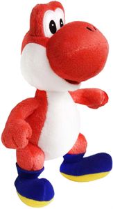 Super Mario - Standing Yoshi Pluche (Rood)