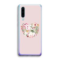 GRL PWR Flower: Huawei P30 Transparant Hoesje