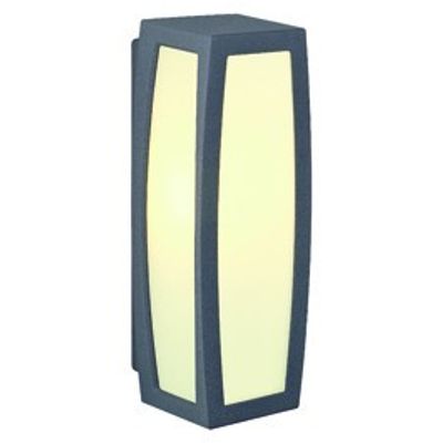 Wandlamp MERIDIAN BOX antraciet 1xE27, met bewegingssensor
